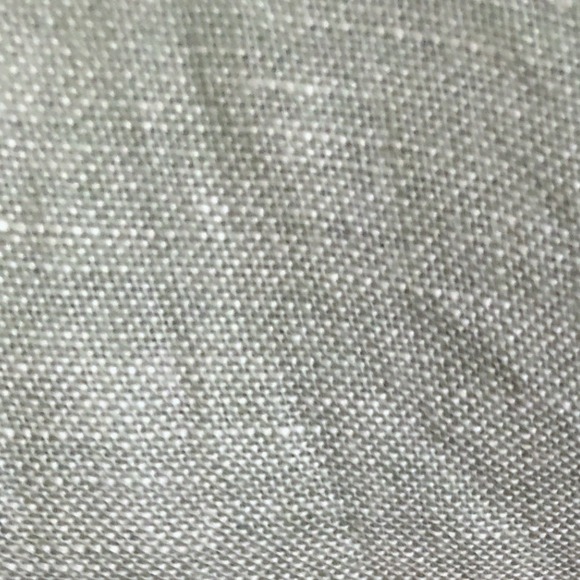 TAHARI 100% Linen Tunic Top Women's Plus Sz 1X Sage Green Roll Tab Lagenlook - Picture 3 of 9